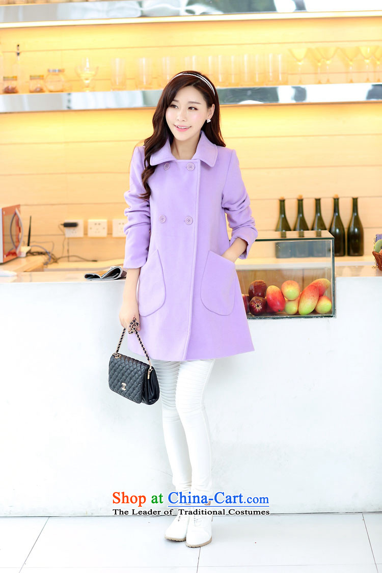 In 2015 autumn and winter dream new Korean version of long-sleeved loose lapel a girl in the red jacket 6235# L picture, prices, brand platters! The elections are supplied in the national character of distribution, so action, buy now enjoy more preferential! As soon as possible.