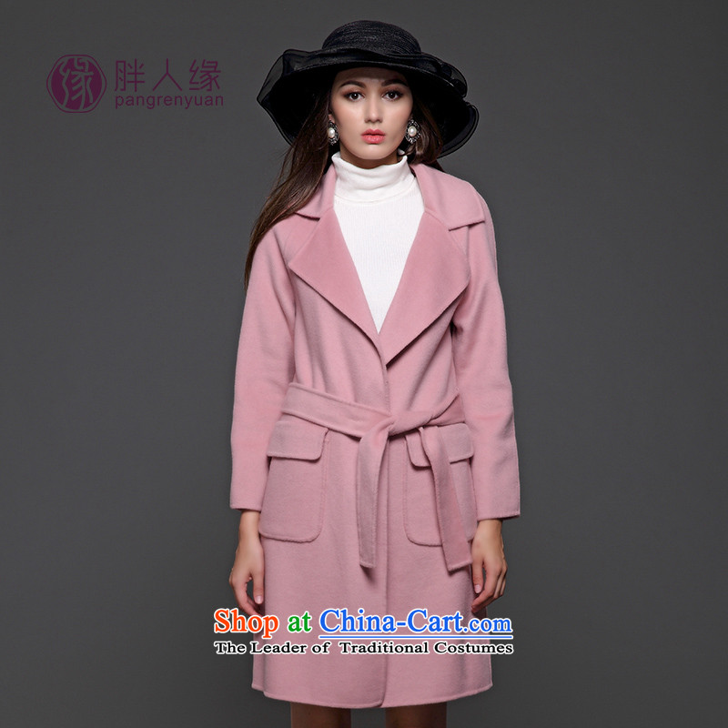 Thick trailing edge of autumn and winter 2015 New Ultra Stylish large two-sided Cashmere wool coat should be jacket m and photographed the 20 days 5XL shipment, thick trailing edge (people) YUAN REN PANG , , , shopping on the Internet