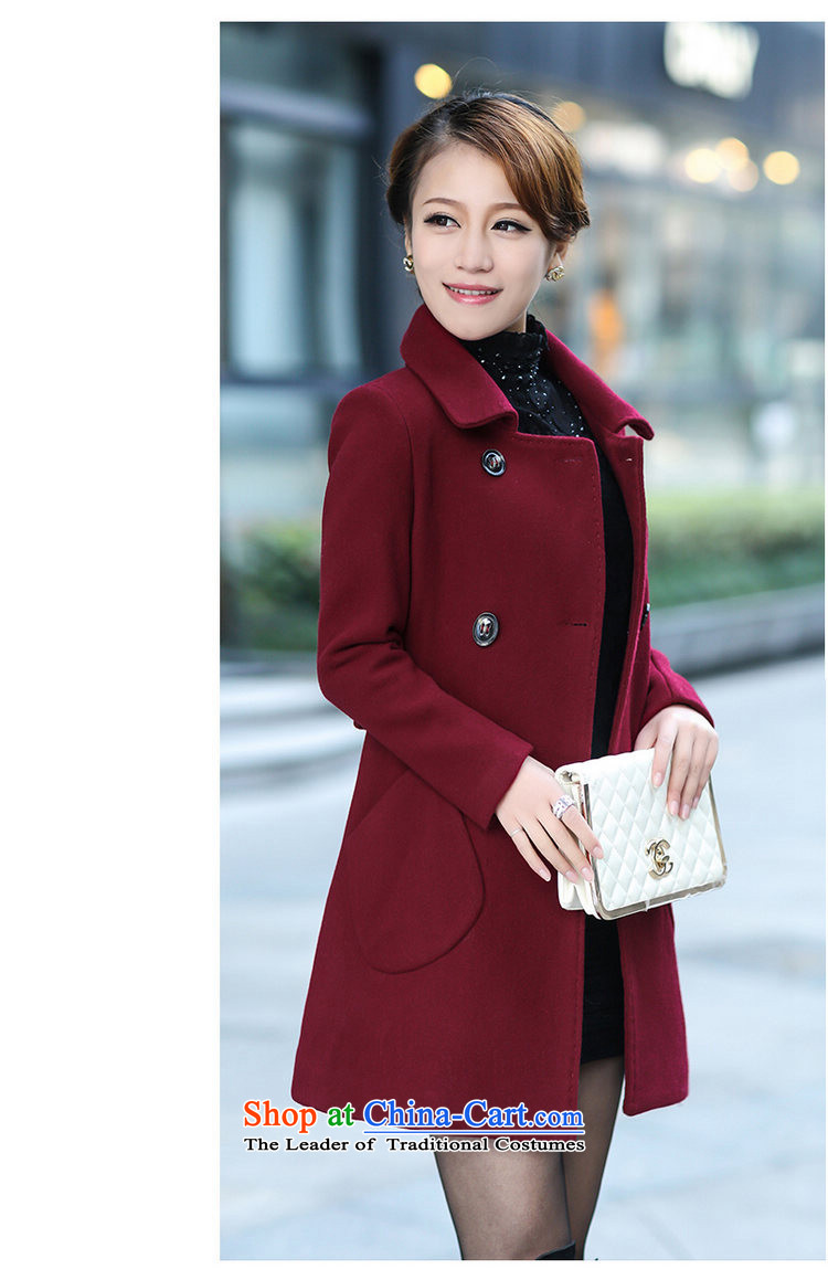 The autumn and winter load Korea jegesiman2015 version thin hair? girls coats of larger gross jacket coat women?? wz chestnut horses , prices, pictures M brand platters! The elections are supplied in the national character of distribution, so action, buy now enjoy more preferential! As soon as possible.