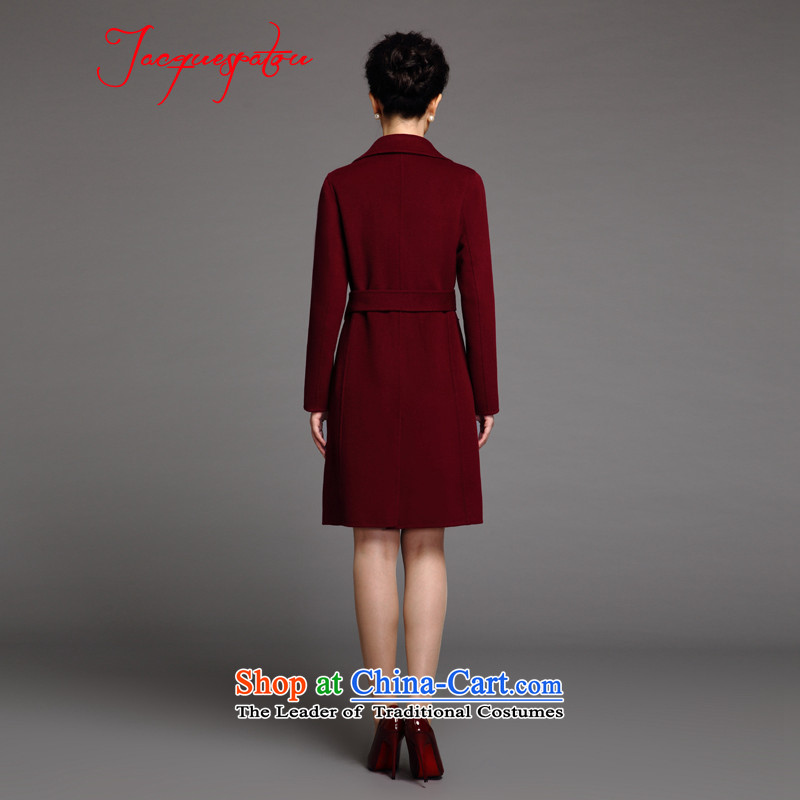 Connie 15 new Europe Fall/Winter Collections Stylish retro suits for commuting OL double-side cashmere overcoat girl English thoroughbred , L, Jacques patou jacquespatou,,, shopping on the Internet