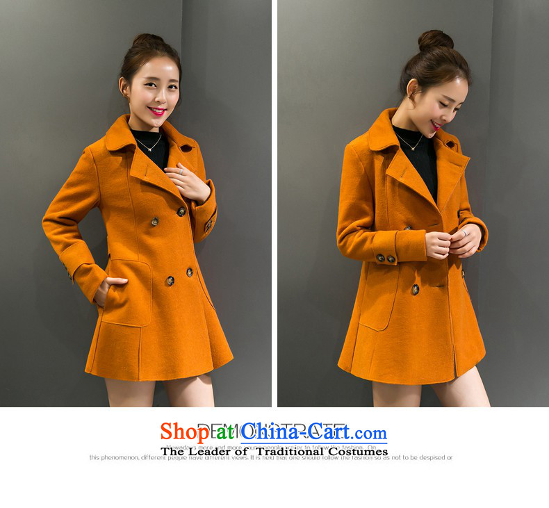 Sin has already installed the autumn of 2015, Sin new Korean citizenry elegant thick a wool coat jacket in gross? Long Large cloak female Kim and L photo, prices, brand platters! The elections are supplied in the national character of distribution, so action, buy now enjoy more preferential! As soon as possible.