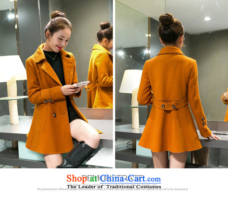Sin has already installed the autumn of 2015, Sin new Korean citizenry elegant thick a wool coat jacket in gross? Long Large cloak female Kim and L photo, prices, brand platters! The elections are supplied in the national character of distribution, so action, buy now enjoy more preferential! As soon as possible.