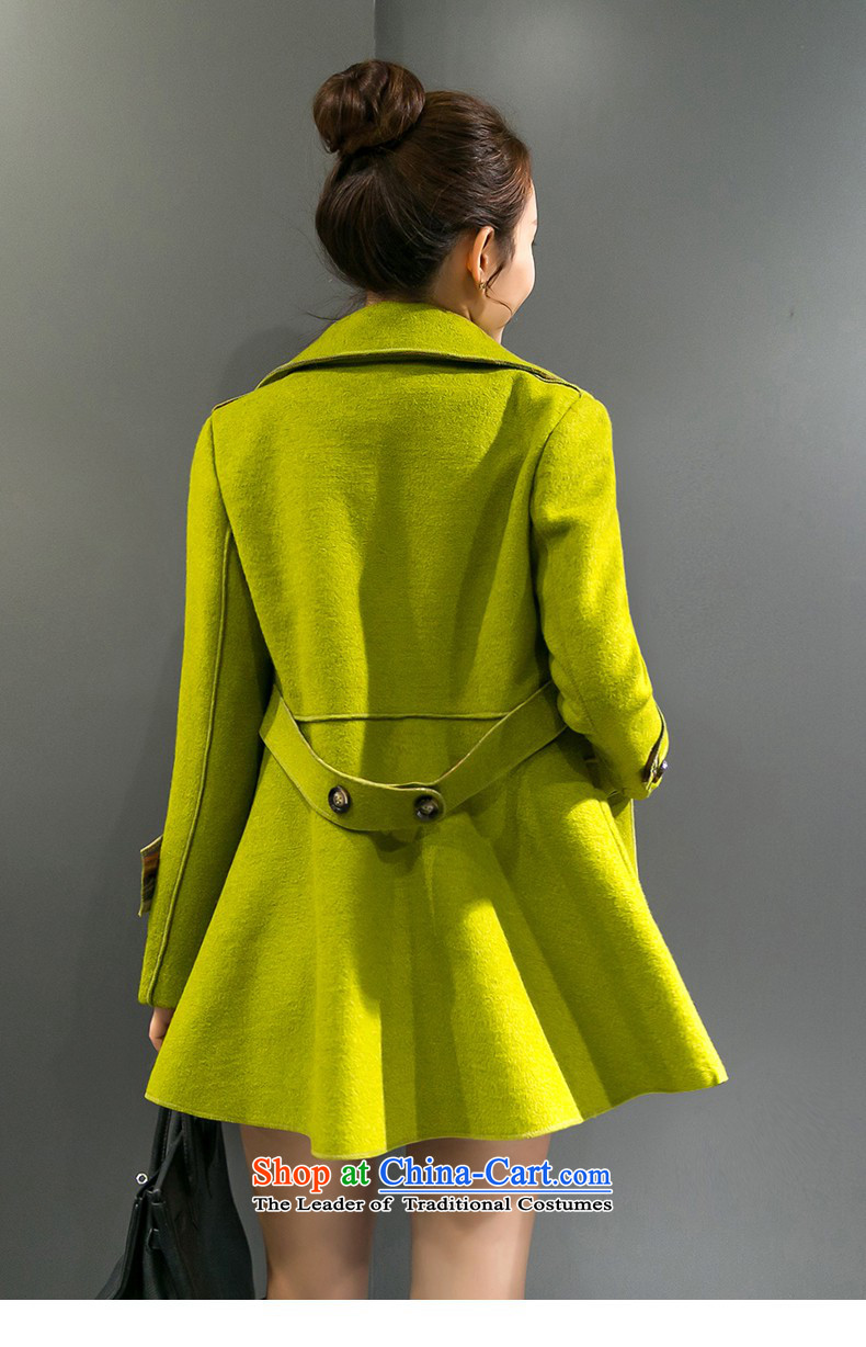 Sin has already installed the autumn of 2015, Sin new Korean citizenry elegant thick a wool coat jacket in gross? Long Large cloak female Kim and L photo, prices, brand platters! The elections are supplied in the national character of distribution, so action, buy now enjoy more preferential! As soon as possible.