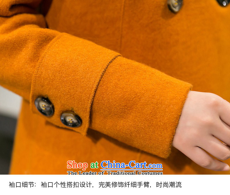 Sin has already installed the autumn of 2015, Sin new Korean citizenry elegant thick a wool coat jacket in gross? Long Large cloak female Kim and L photo, prices, brand platters! The elections are supplied in the national character of distribution, so action, buy now enjoy more preferential! As soon as possible.