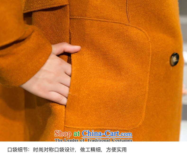 Sin has already installed the autumn of 2015, Sin new Korean citizenry elegant thick a wool coat jacket in gross? Long Large cloak female Kim and L photo, prices, brand platters! The elections are supplied in the national character of distribution, so action, buy now enjoy more preferential! As soon as possible.
