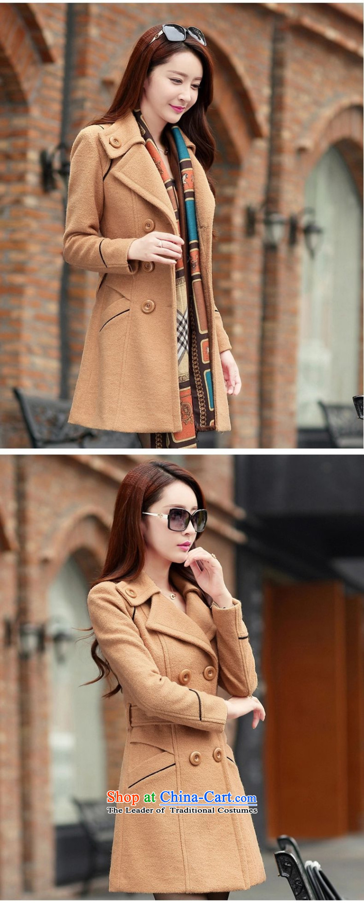 Library Leah 2015 autumn and winter new Korean Sau San video thin coat of Europe and thick hair girl in long? gross K088 jacket? wine red XL Photo, prices, brand platters! The elections are supplied in the national character of distribution, so action, buy now enjoy more preferential! As soon as possible.