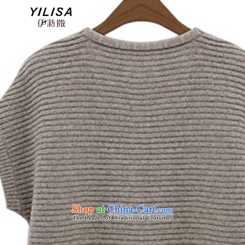 Elizabeth to sub-XL women new sweater dresses thick mm long in the autumn round-neck collar Woolen Sweater Knit-Fall/Winter Collections dresses Y5978 black XXL, Elizabeth YILISA (sub-) , , , shopping on the Internet