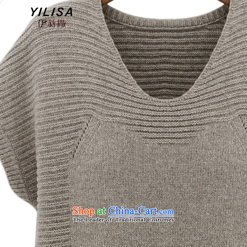 Elizabeth to sub-XL women new sweater dresses thick mm long in the autumn round-neck collar Woolen Sweater Knit-Fall/Winter Collections dresses Y5978 black XXL, Elizabeth YILISA (sub-) , , , shopping on the Internet