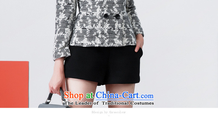 The new 2015 winter clothes with a black-and-white Jacquard Lace short coats S440706D20 gross? female black-and-white picture, prices, 160/84A/M brand platters! The elections are supplied in the national character of distribution, so action, buy now enjoy more preferential! As soon as possible.
