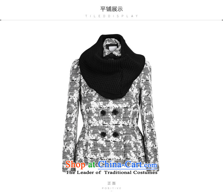 The new 2015 winter clothes with a black-and-white Jacquard Lace short coats S440706D20 gross? female black-and-white picture, prices, 160/84A/M brand platters! The elections are supplied in the national character of distribution, so action, buy now enjoy more preferential! As soon as possible.
