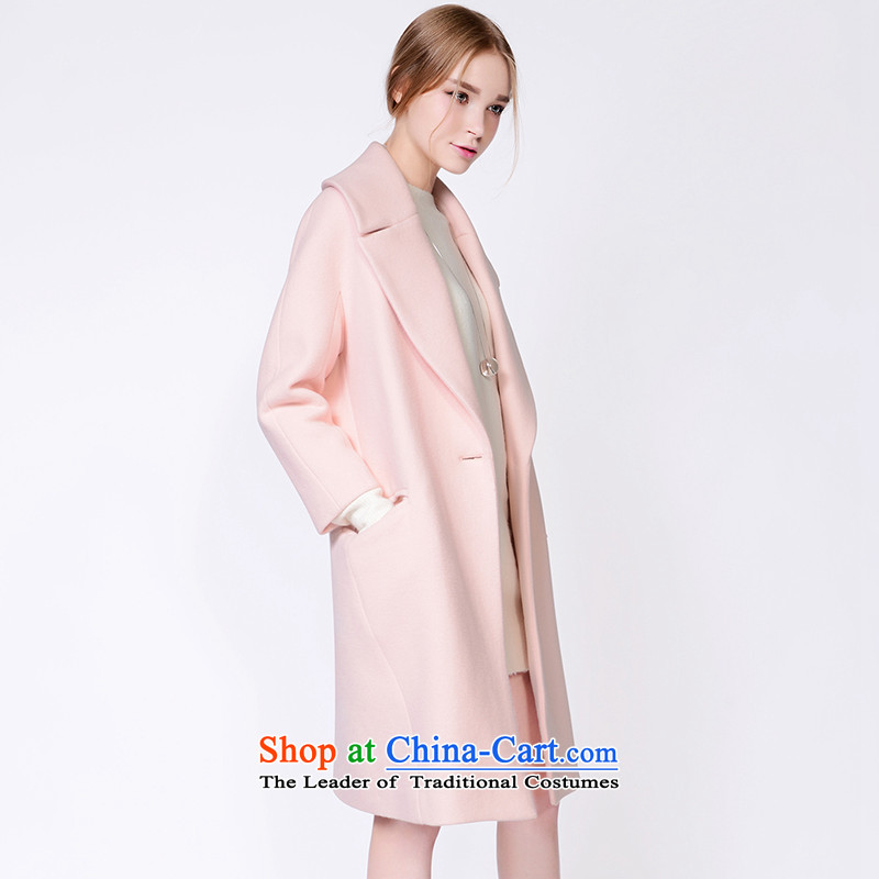In 2015 winter sugar new European site pink sweet high end wool coat women than gross? long coats sakura powder (pre-sale on 30 November shipment) M, sugar, , , , shopping on the Internet