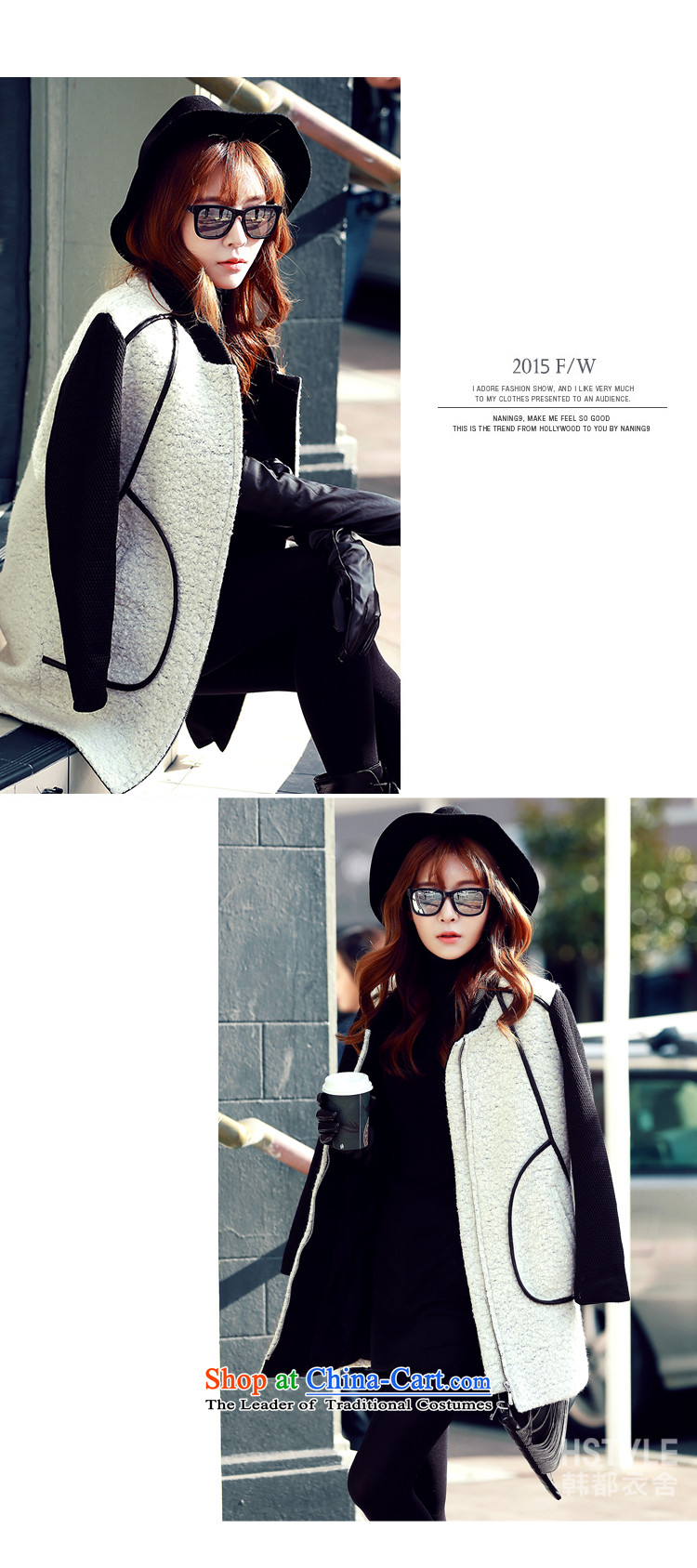 Korea has the Korean version of the Dag Hammarskjöld yi 2015 winter clothing new products female m modern white stitching Pocket Zip Jacket TK4601 gross? m White S pictures restaurant, prices, brand platters! The elections are supplied in the national character of distribution, so action, buy now enjoy more preferential! As soon as possible.