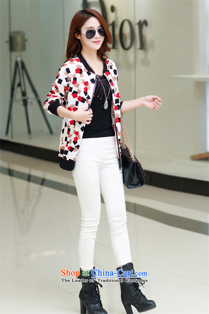 Create the  2015 autumn billion new Korean version of large numbers of ladies loose video thin thick mm long-sleeved jacket, thin cardigan jacket B9995 suit L picture, prices, brand platters! The elections are supplied in the national character of distribution, so action, buy now enjoy more preferential! As soon as possible.