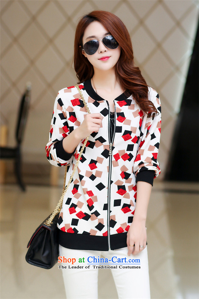 Create the  2015 autumn billion new Korean version of large numbers of ladies loose video thin thick mm long-sleeved jacket, thin cardigan jacket B9995 suit L picture, prices, brand platters! The elections are supplied in the national character of distribution, so action, buy now enjoy more preferential! As soon as possible.