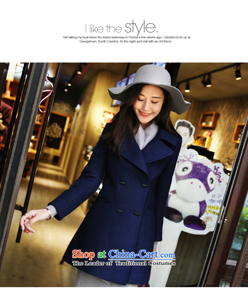 2015 winter paradise awakening the new Korean women's stylish Sau San? coats that long hair? jacket beige S picture, prices, brand platters! The elections are supplied in the national character of distribution, so action, buy now enjoy more preferential! As soon as possible.