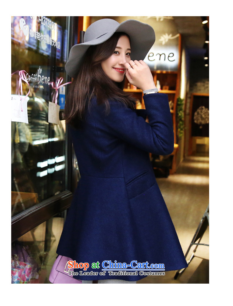 2015 winter paradise awakening the new Korean women's stylish Sau San? coats that long hair? jacket beige S picture, prices, brand platters! The elections are supplied in the national character of distribution, so action, buy now enjoy more preferential! As soon as possible.