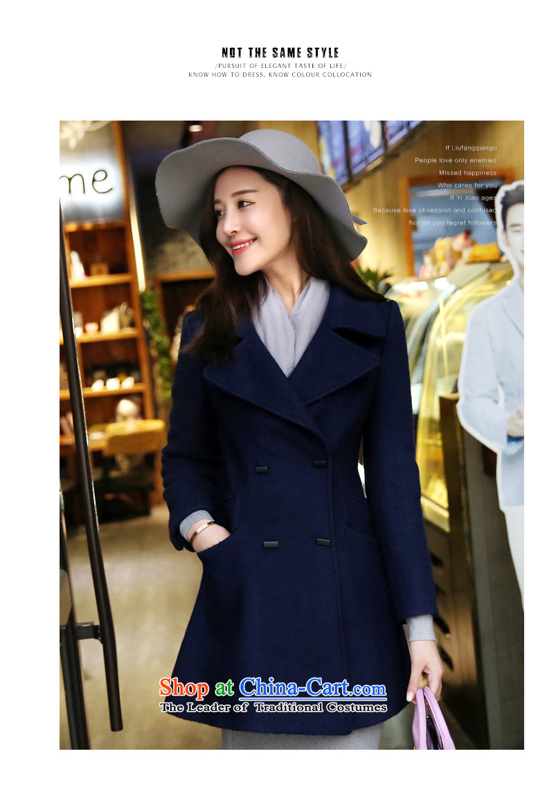 2015 winter paradise awakening the new Korean women's stylish Sau San? coats that long hair? jacket beige S picture, prices, brand platters! The elections are supplied in the national character of distribution, so action, buy now enjoy more preferential! As soon as possible.