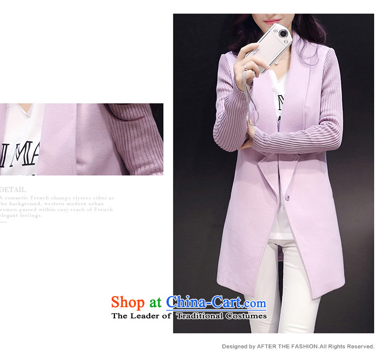 Load the new beauty autumn a wool coat Korean leisure spring and autumn gross girls jacket? long for women 1811 gray XL Photo, prices, brand platters! The elections are supplied in the national character of distribution, so action, buy now enjoy more preferential! As soon as possible.