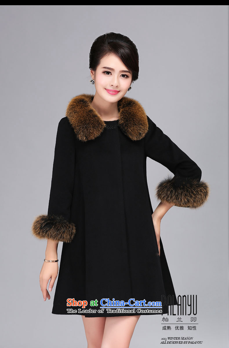 Palun Yu 2015 new high-end gross overcoats female winter? boxed long really fox gross collar cashmere overcoat cloak-loose large S038 woolen coat of red XL Photo, prices, brand platters! The elections are supplied in the national character of distribution, so action, buy now enjoy more preferential! As soon as possible.