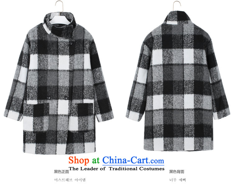 Korea has the Korean version of the Dag Hammarskjöld yi 2015 winter clothing new products in a compartment with long hair loose coat NG4894?2. Black S picture, prices, brand platters! The elections are supplied in the national character of distribution, so action, buy now enjoy more preferential! As soon as possible.