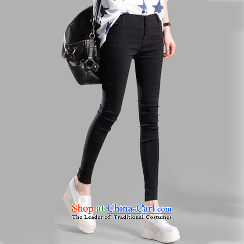 O Ya-ting 2015 autumn and winter Korean women's larger outer wearing trousers, forming the thick mm thin stretch ere Sau San video pencil casual pants 8207 cannot locate 3XL black recommends that you 145-165, O Jacob aoyating Ting () , , , shopping on the Internet