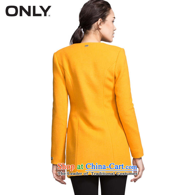 Only replace new collision autumn colored collars in long-sleeved Sau San Mao overcoats female E|11434s015? 054 Ming (Copenhagen Declaration of Huang 155/76A/XS,ONLY group) , , , shopping on the Internet