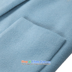 Chaplain who winter female Korean sweet loose twine bow knot wool coat light blue. Gross? 165/88A/L. picture, prices, brand platters! The elections are supplied in the national character of distribution, so action, buy now enjoy more preferential! As soon as possible.