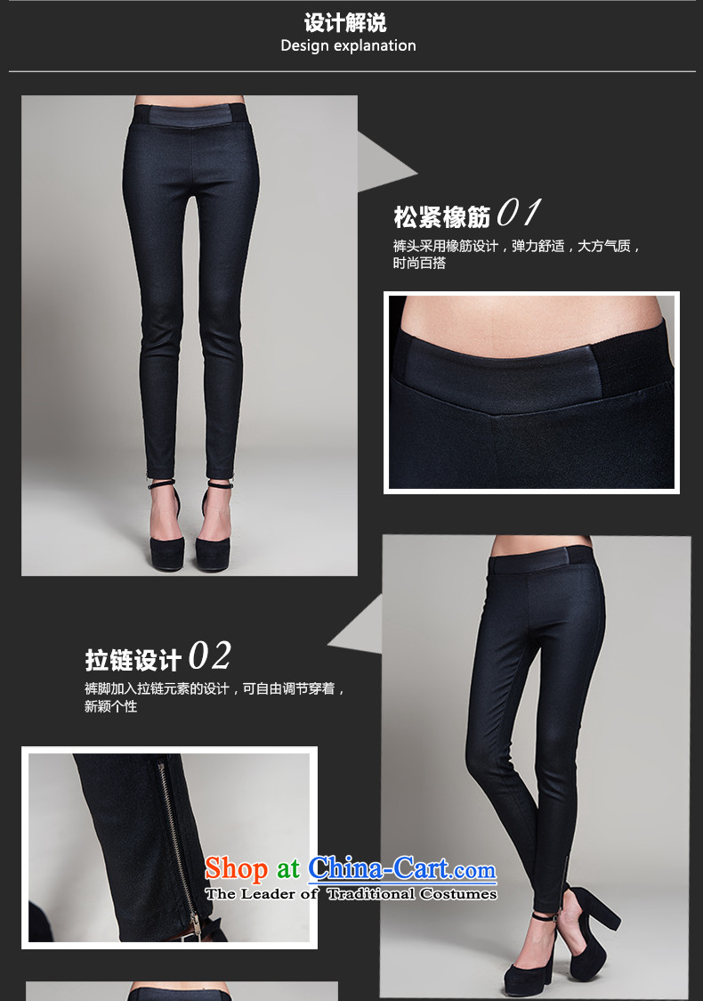 The Eternal Soo-xl, forming the Women 2015 Autumn load new pants and thick mm sister Han version thin trousers thick girls' graphics) to autumn thin female black trousers 3XL picture, prices, brand platters! The elections are supplied in the national character of distribution, so action, buy now enjoy more preferential! As soon as possible.