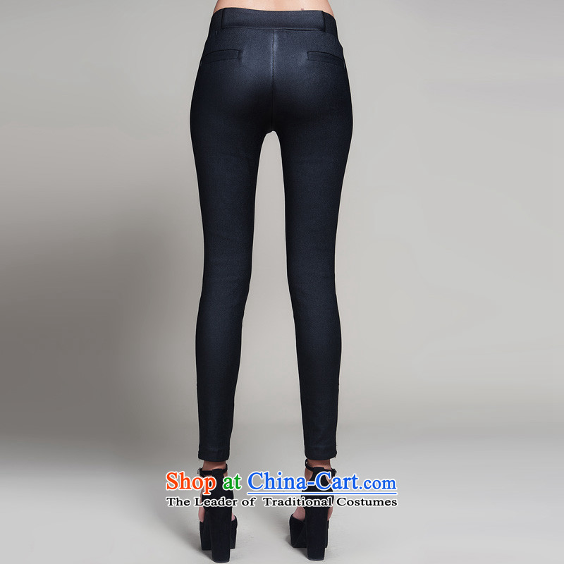 The Eternal Soo-xl, forming the Women 2015 Autumn load new pants and thick mm sister Han version thin trousers thick girls' graphics) to autumn thin female black trousers 3XL, eternal Soo , , , shopping on the Internet