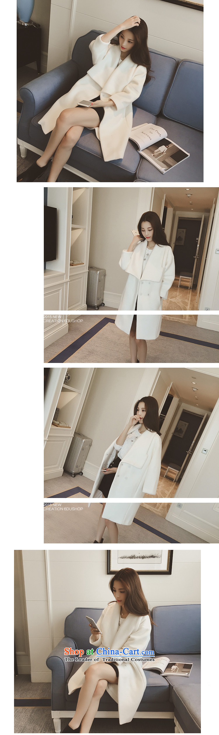 The fall of the Chinese version of the 2015 Korean white autumn and winter new thick hair girl suits for coats?? in gross jacket MN8501 long white S  suitable for 90-110 picture, prices, brand platters! The elections are supplied in the national character of distribution, so action, buy now enjoy more preferential! As soon as possible.