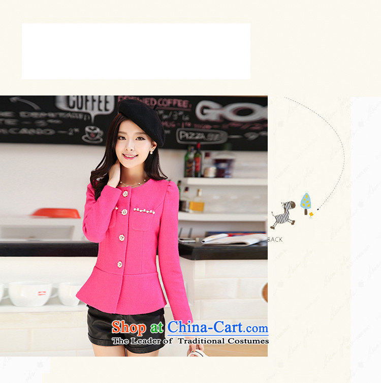 Joe customers fall 2015 new women's small elegant nail pearl wind-Sau San video thin hair? Single Row deduction coats of solid color, short cardigan round-neck jacket Yellow M picture, prices, brand platters! The elections are supplied in the national character of distribution, so action, buy now enjoy more preferential! As soon as possible.