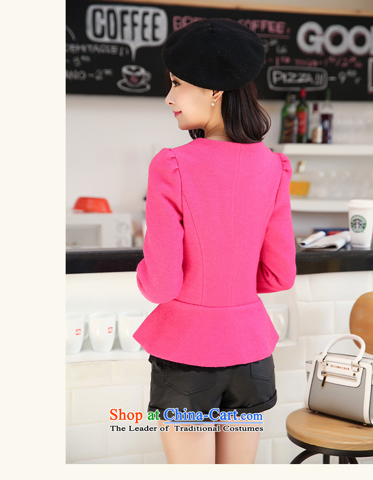 Joe customers fall 2015 new women's small elegant nail pearl wind-Sau San video thin hair? Single Row deduction coats of solid color, short cardigan round-neck jacket Yellow M picture, prices, brand platters! The elections are supplied in the national character of distribution, so action, buy now enjoy more preferential! As soon as possible.