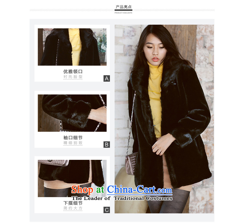 【 calvin tracy health Kevin Hong Kong Sin artificial fur on both sides of the Black mink wearing long) Emulation fur coats black L picture, prices, brand platters! The elections are supplied in the national character of distribution, so action, buy now enjoy more preferential! As soon as possible.