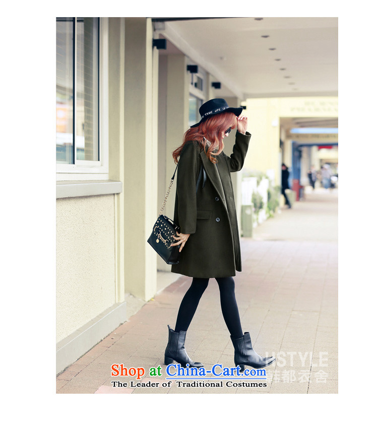 Korea has the Korean version of the Dag Hammarskjöld yi 2015 winter clothing new products with deep olive green youth long double-jacket GW5512 gross? deep human olive green M picture, prices, brand platters! The elections are supplied in the national character of distribution, so action, buy now enjoy more preferential! As soon as possible.