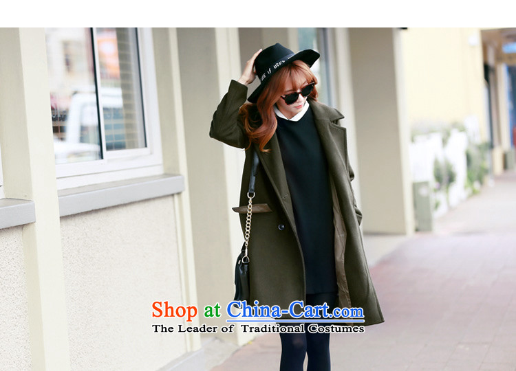 Korea has the Korean version of the Dag Hammarskjöld yi 2015 winter clothing new products with deep olive green youth long double-jacket GW5512 gross? deep human olive green M picture, prices, brand platters! The elections are supplied in the national character of distribution, so action, buy now enjoy more preferential! As soon as possible.