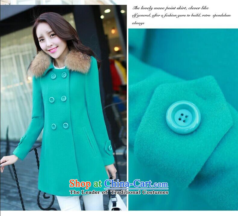 For the 2015 autumn and winter and sweet new for women in the gross? jacket long large Sau San Nagymaros for a wool coat girl Huang XXXL ore picture, prices, brand platters! The elections are supplied in the national character of distribution, so action, buy now enjoy more preferential! As soon as possible.