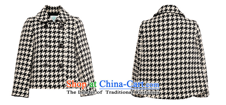 Chaplain who winter clothing new stylish classic chidori plaid gross coats wild short? jacket, black 155/80A/S picture, prices, brand platters! The elections are supplied in the national character of distribution, so action, buy now enjoy more preferential! As soon as possible.