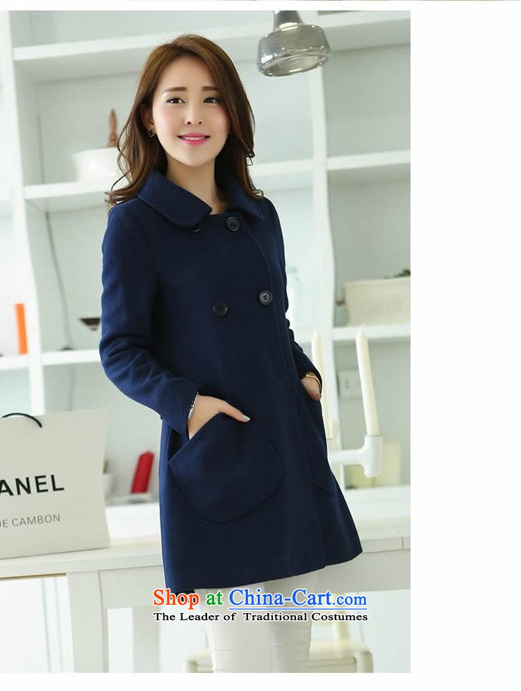 Tong yuan by 2015 autumn and winter coats gross NEW? The Girl in the long graphics thin Sau San lapel wind jacket female autumn in RED M pictures T404, prices, brand platters! The elections are supplied in the national character of distribution, so action, buy now enjoy more preferential! As soon as possible.