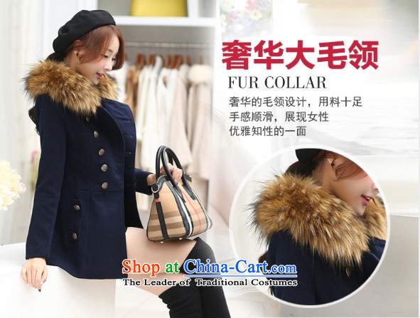 The World Yi compartment of autumn and winter 2015 new women's body Korean decorated in Wild long hair for gross? coats jacket wine red XL Photo, prices, brand platters! The elections are supplied in the national character of distribution, so action, buy now enjoy more preferential! As soon as possible.