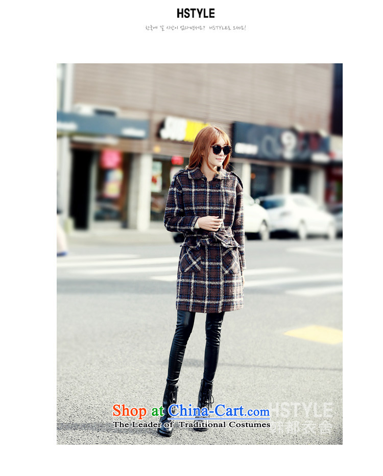 Korea has the Korean version of the Dag Hammarskjöld yi 2015 winter clothing new products with latticed double-jacket JQ4452?(2) gross Brown M picture, prices, brand platters! The elections are supplied in the national character of distribution, so action, buy now enjoy more preferential! As soon as possible.