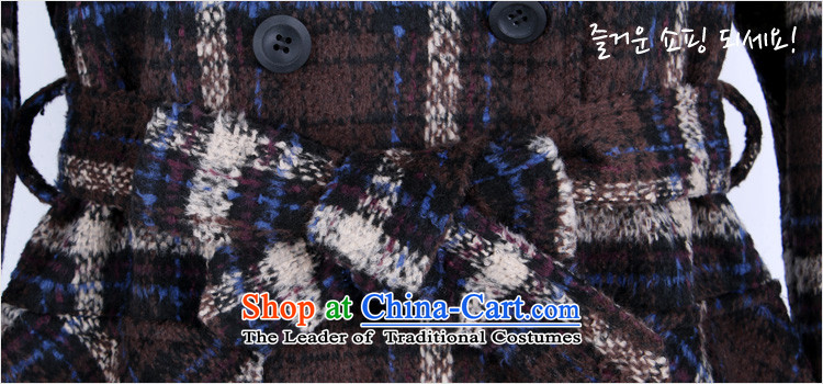 Korea has the Korean version of the Dag Hammarskjöld yi 2015 winter clothing new products with latticed double-jacket JQ4452?(2) gross Brown M picture, prices, brand platters! The elections are supplied in the national character of distribution, so action, buy now enjoy more preferential! As soon as possible.