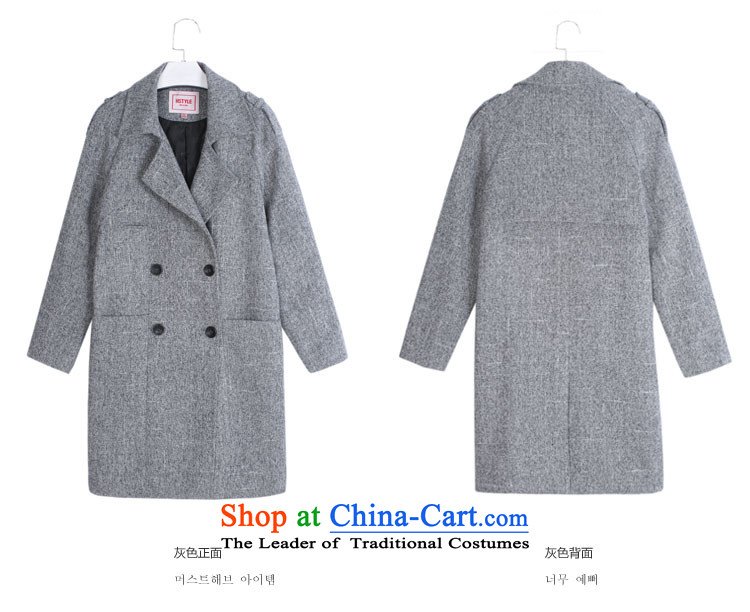 Korea has the Korean version of the Dag Hammarskjöld yi 2015 winter clothing in new women's long hair? jacket NG4873 Sau Sanjp gray M picture, prices, brand platters! The elections are supplied in the national character of distribution, so action, buy now enjoy more preferential! As soon as possible.