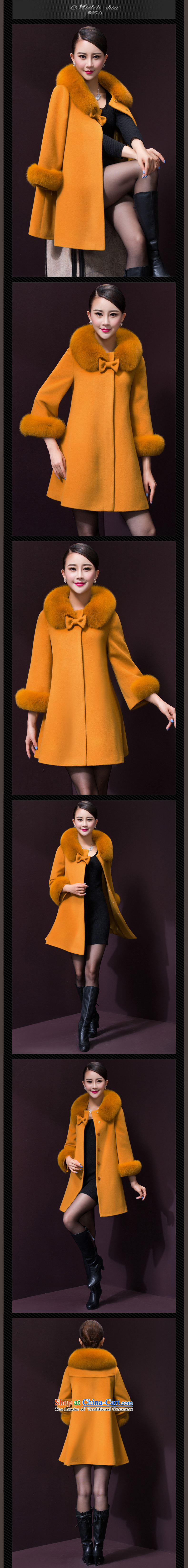 The World 2015 autumn and winter clothing stores new women's stylish high-emulation Fox for high-end in gross long cashmere cloak long-sleeved gross overcoats? Blue M picture, prices, brand platters! The elections are supplied in the national character of distribution, so action, buy now enjoy more preferential! As soon as possible.