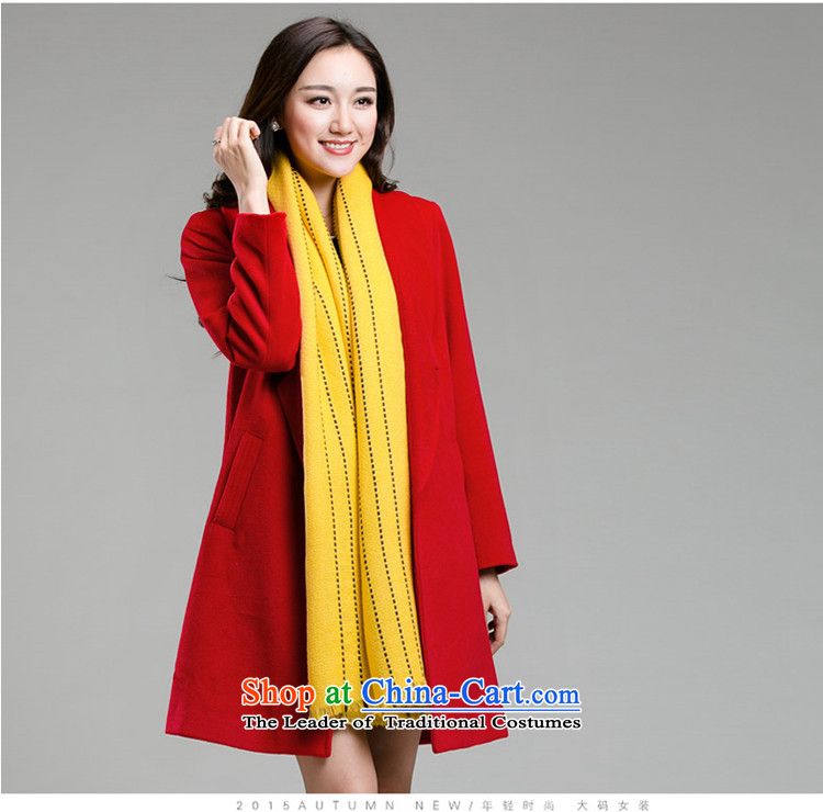 The interpolator auspicious 2015 Fall/Winter Collections Of new women's xl thick mm thin Advanced Hair? graphics coats that long cardigan jacket K5869 red 3XL picture, prices, brand platters! The elections are supplied in the national character of distribution, so action, buy now enjoy more preferential! As soon as possible.