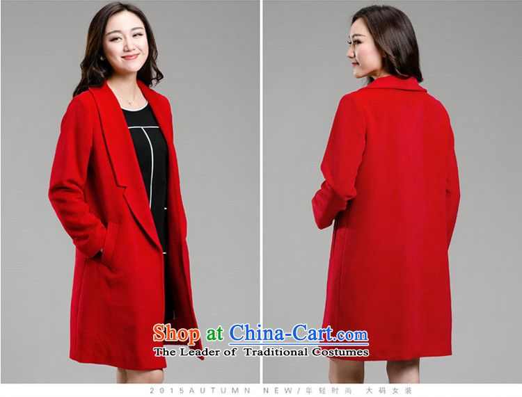 The interpolator auspicious 2015 Fall/Winter Collections Of new women's xl thick mm thin Advanced Hair? graphics coats that long cardigan jacket K5869 red 3XL picture, prices, brand platters! The elections are supplied in the national character of distribution, so action, buy now enjoy more preferential! As soon as possible.