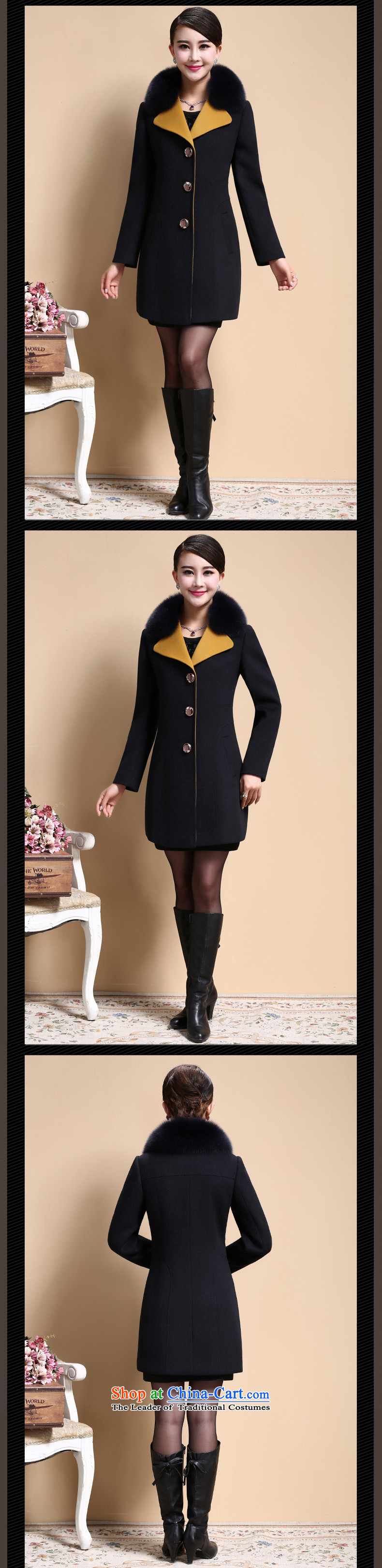 Yi Jin (epcen No. 2015) new products in the winter long coats gross GT8009 yellow jacket?  L picture, prices, brand platters! The elections are supplied in the national character of distribution, so action, buy now enjoy more preferential! As soon as possible.