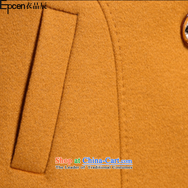 Yi Jin (epcen No. 2015) new products in the winter long coats gross GT8009 yellow jacket?  , L, Yi Jin (epcen NO.) , , , shopping on the Internet