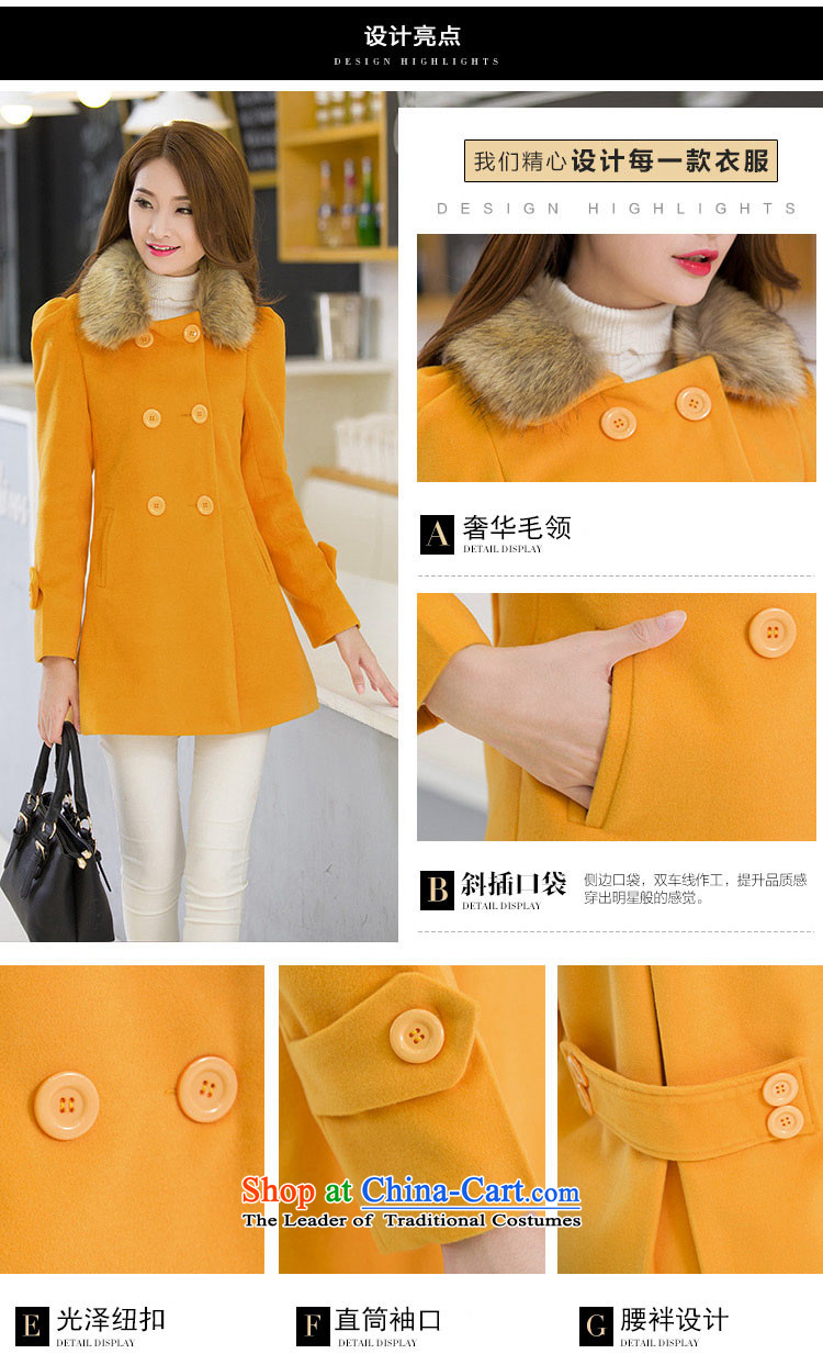 The 2015 autumn and winter snow into new for women Korean jacket new products a large video thin hair so Sau San coats and Stylish coat female Red? L picture, prices, brand platters! The elections are supplied in the national character of distribution, so action, buy now enjoy more preferential! As soon as possible.