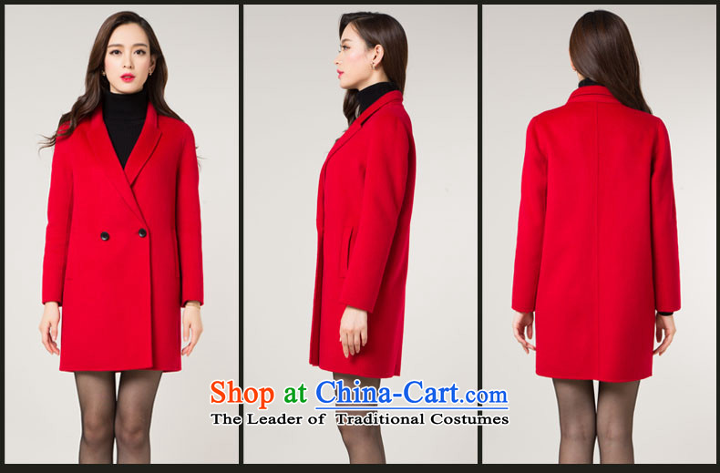 Hengyuan Cheung double-side Ms. coats wool 2015 autumn and winter new full-length in the manual of the amount? sweater navy blue XL Photo, prices, brand platters! The elections are supplied in the national character of distribution, so action, buy now enjoy more preferential! As soon as possible.