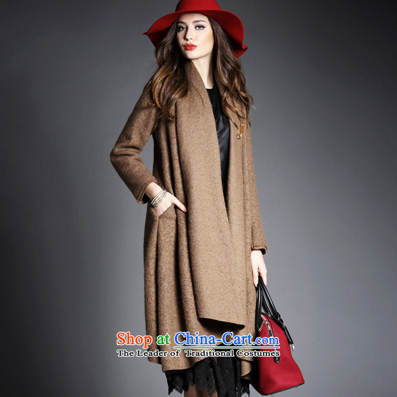  The new European winter ULICI site? coats female Western gross? a wool coat female jacket coat female pure color black are code picture, prices, brand platters! The elections are supplied in the national character of distribution, so action, buy now enjoy more preferential! As soon as possible.